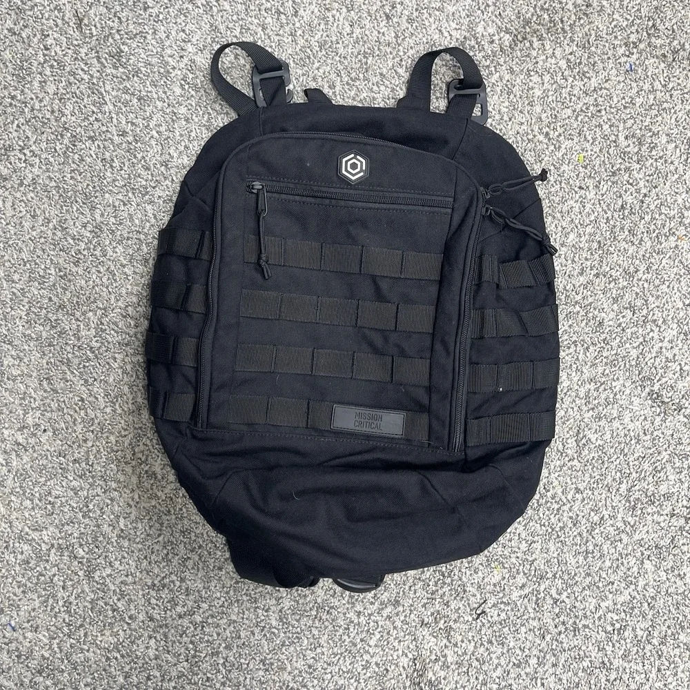 Mission Critical Daypack Tactical Dad Gear Backpack Baby Diaper Bag Black